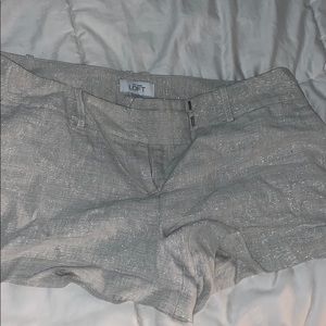 Ann Taylor LOFT Shimmer Shorts